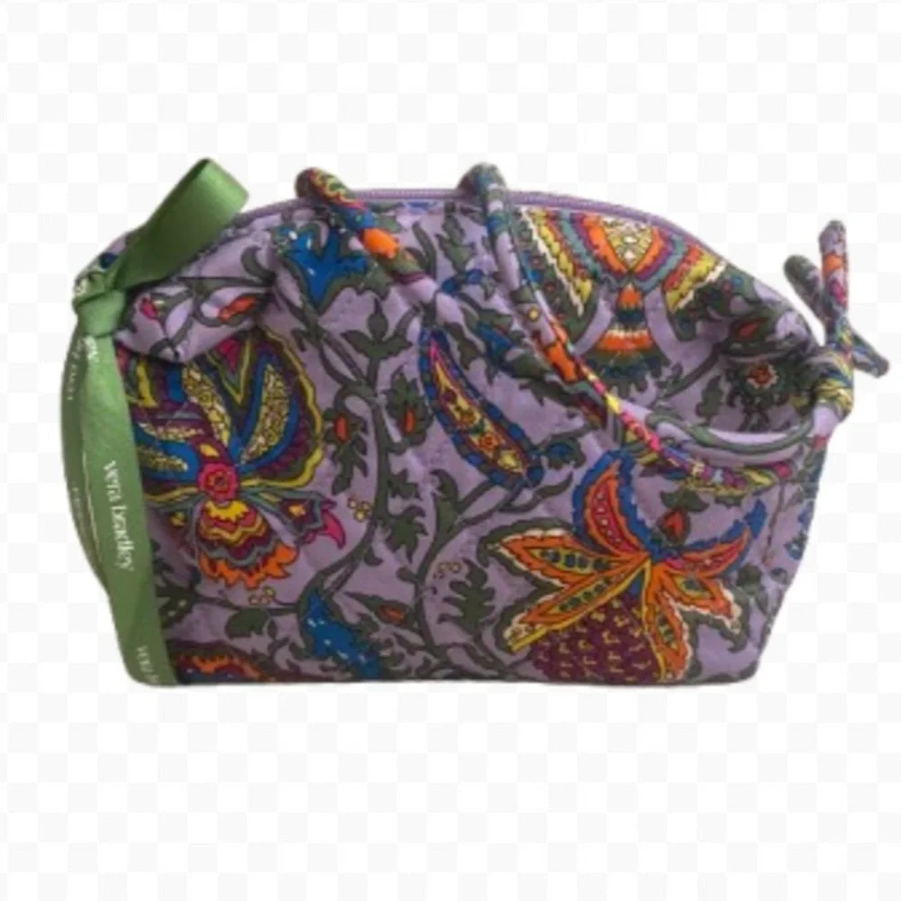 Vera Bradley Blake Crossbody Bag Minimalist Marrakesh Purple - Picture 10 of 12